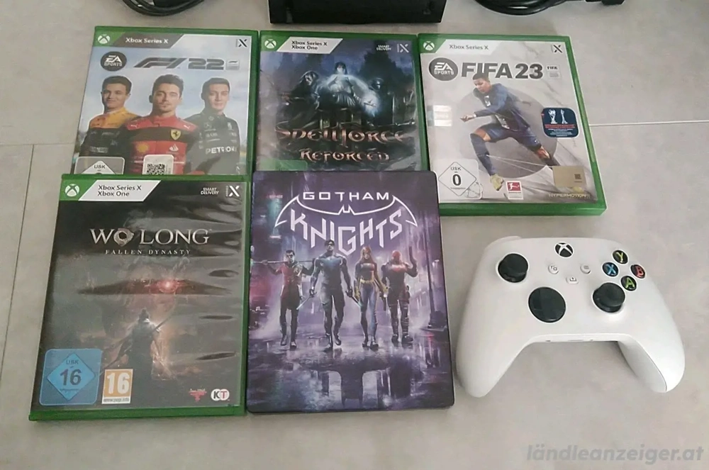 Microsoft Xbox Series X 1TB Konsole Disc Laufwerk + 5x Spiele