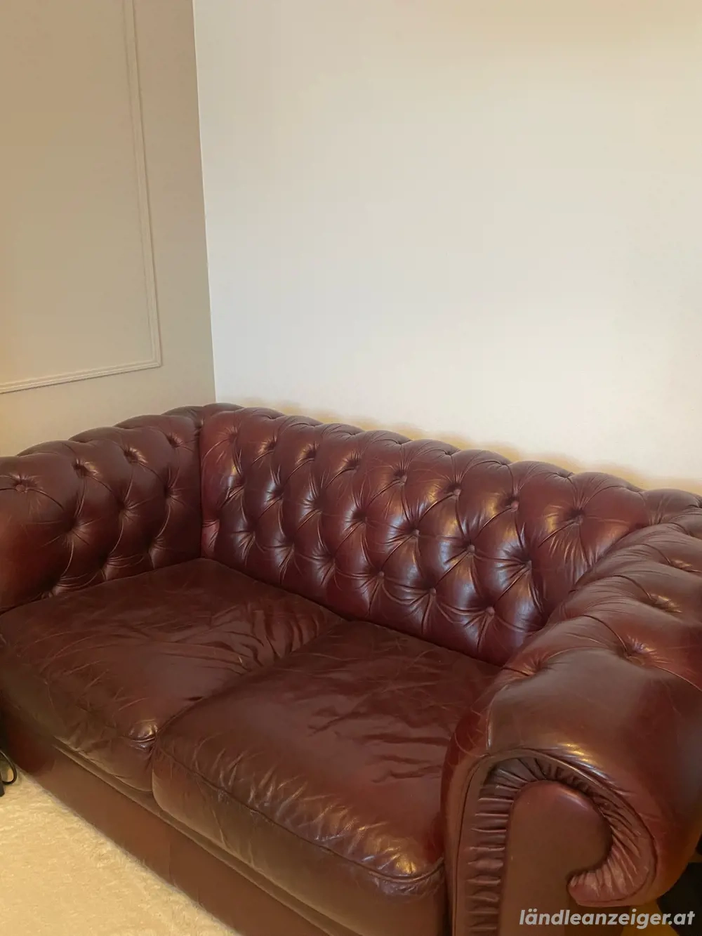 Chesterfield Burgunderrot