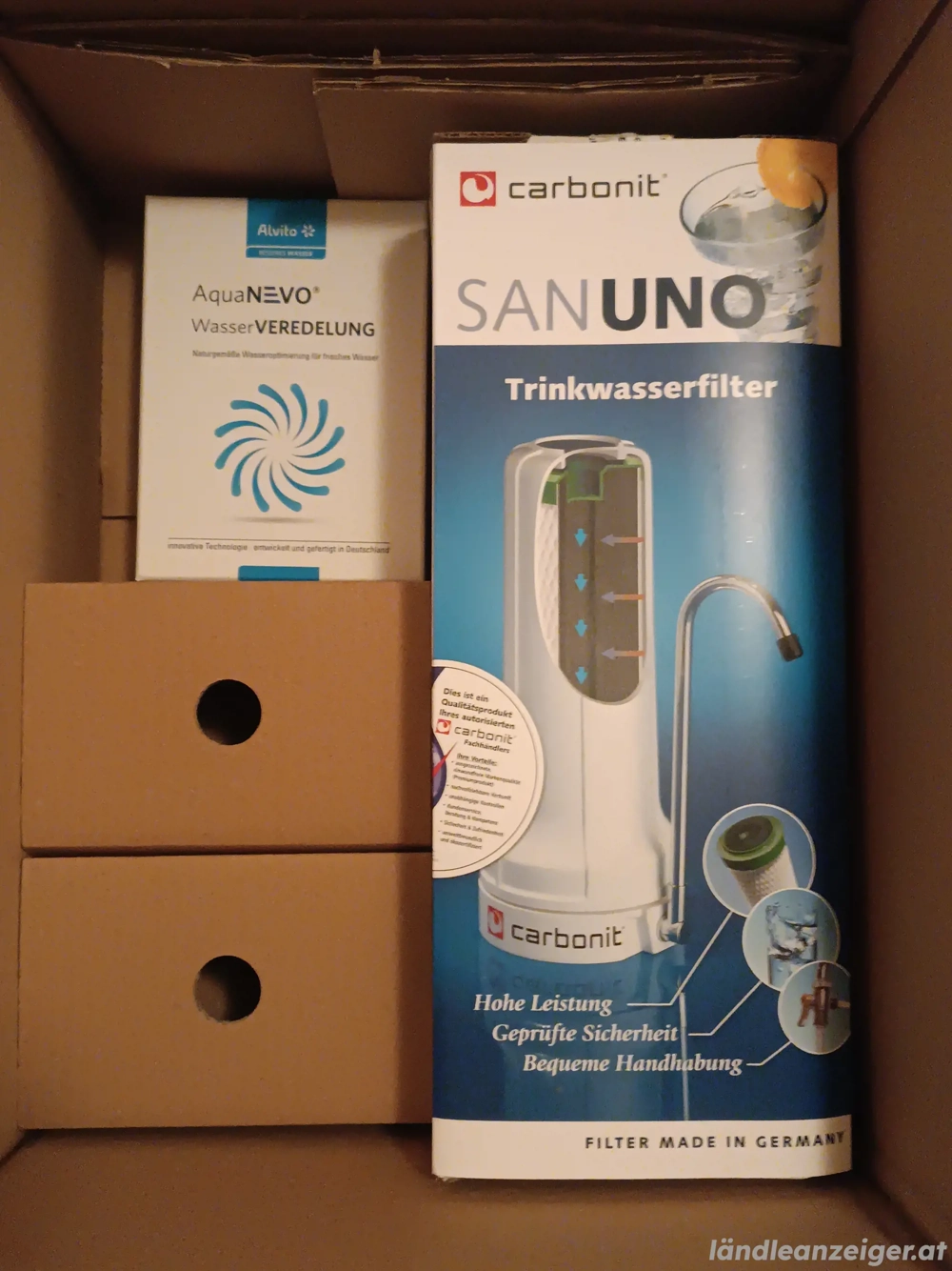 Wasserfilter für Trinkwasser