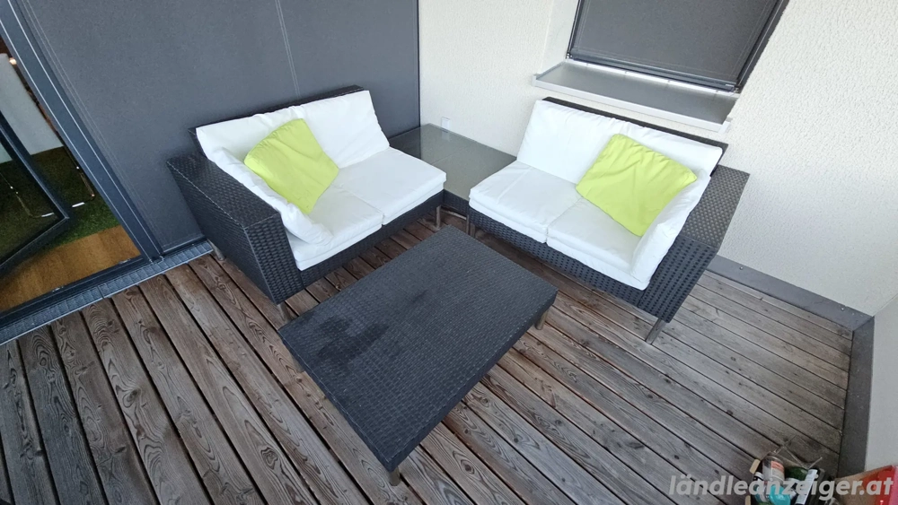 Gartenmöbel Kunstrattan 4teilig - kein Fleck, nur Wasser auf Foto!!