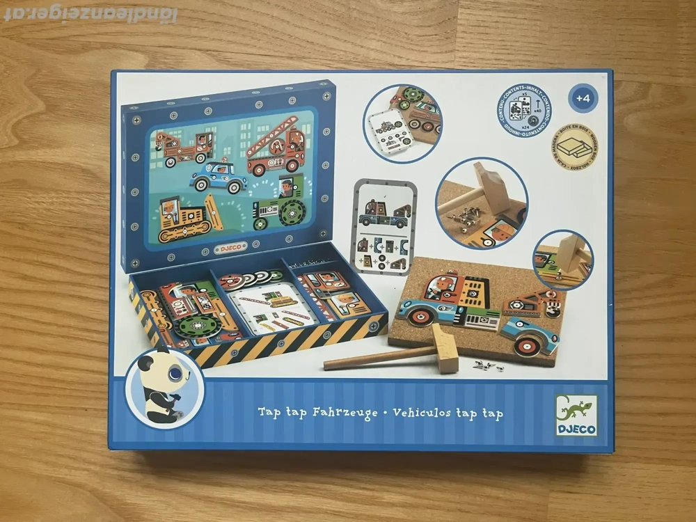Hammerspiel Djeco Tap Tap Fahrzeuge