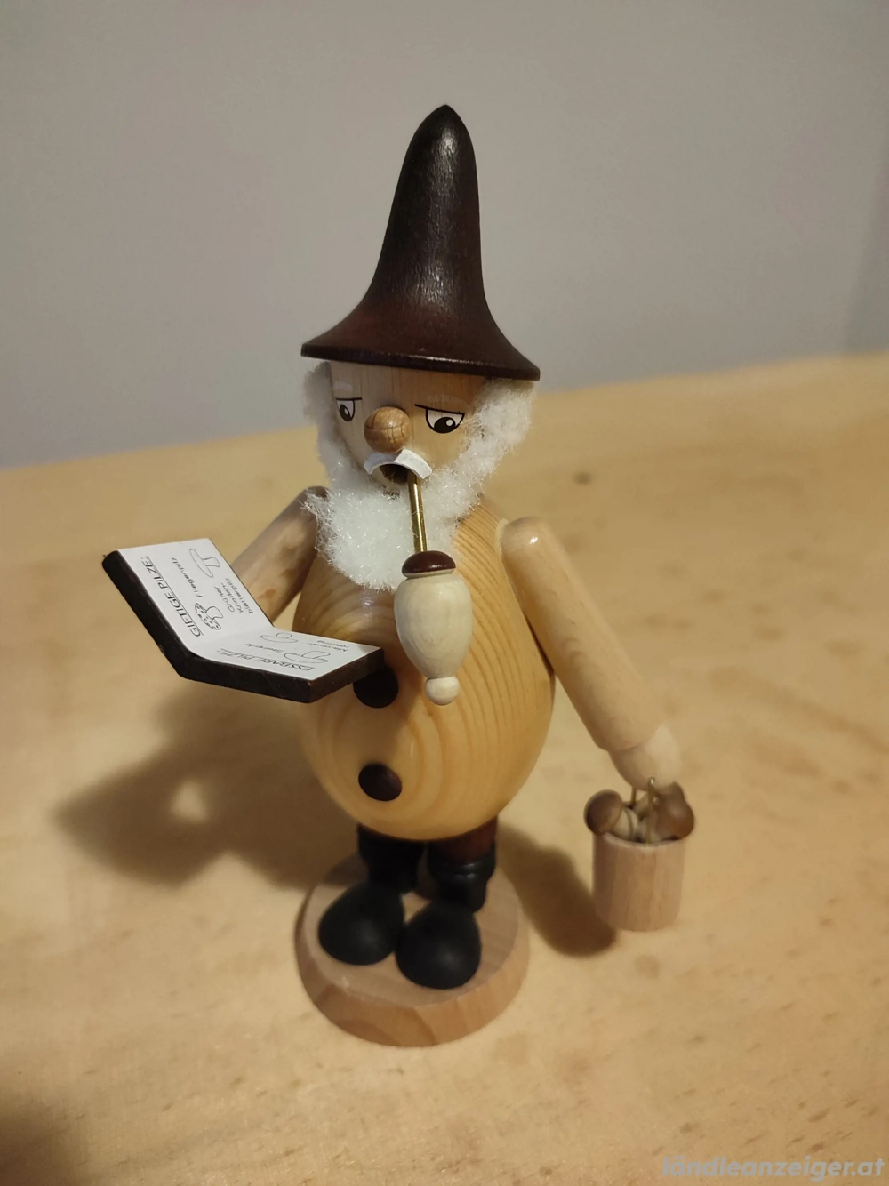 Räuchermann "Pilzsammler"