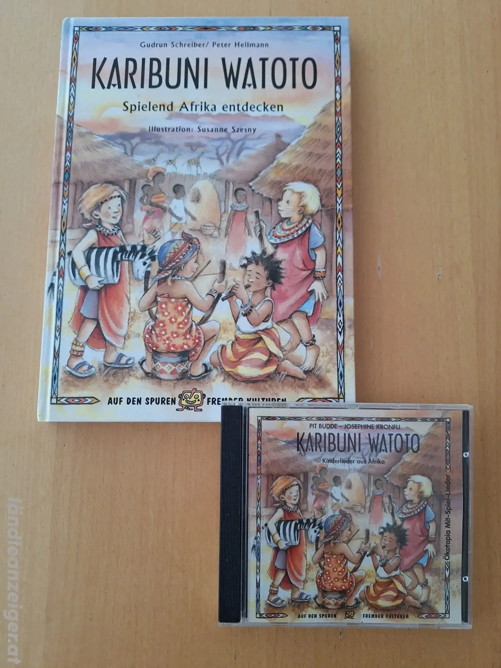 Kindergarten, Praxisbuch, Fachliteratur, CD, Thema Afrika