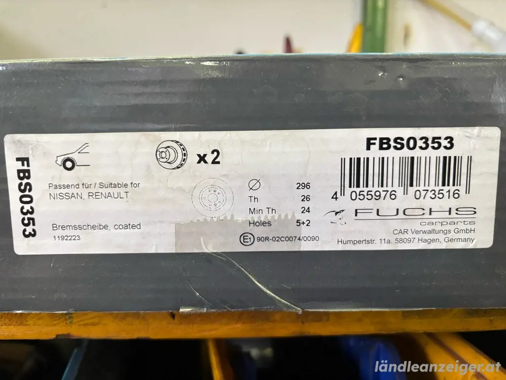 Nissan Xtrail, Quahqai Service Teile