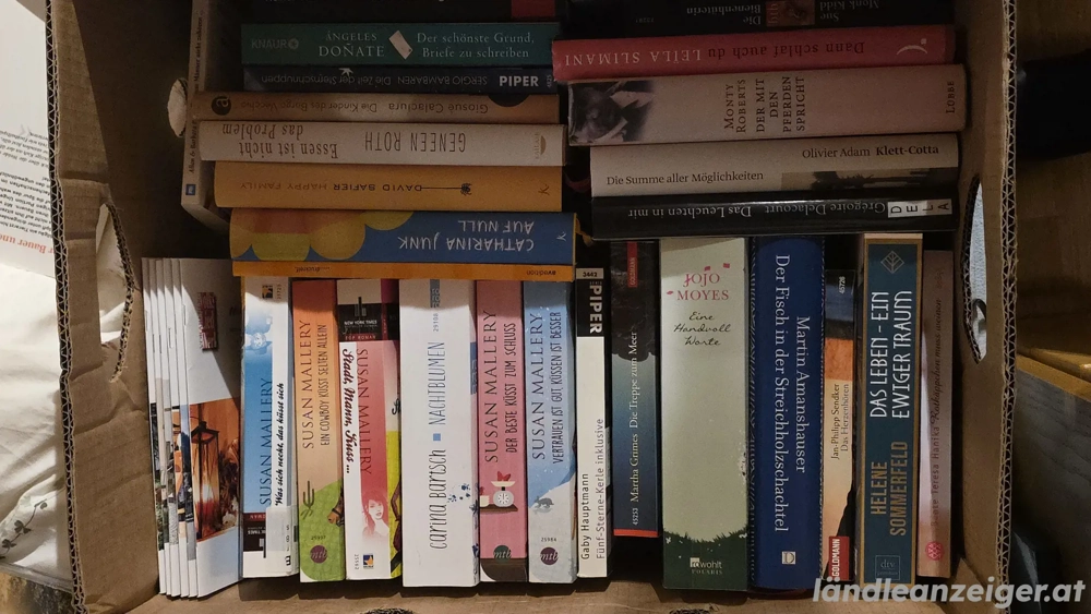 viele verschiedene Bücher