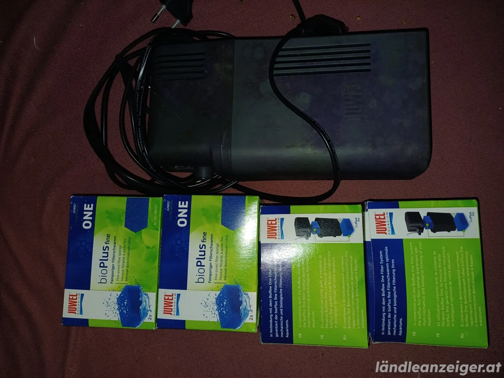 Aquarium Filter mit Heizstab