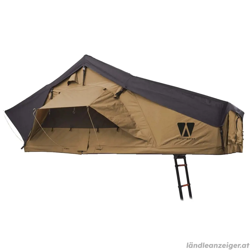 Dachzelt Vickywood BIG WILLOW 140 Goldbraun