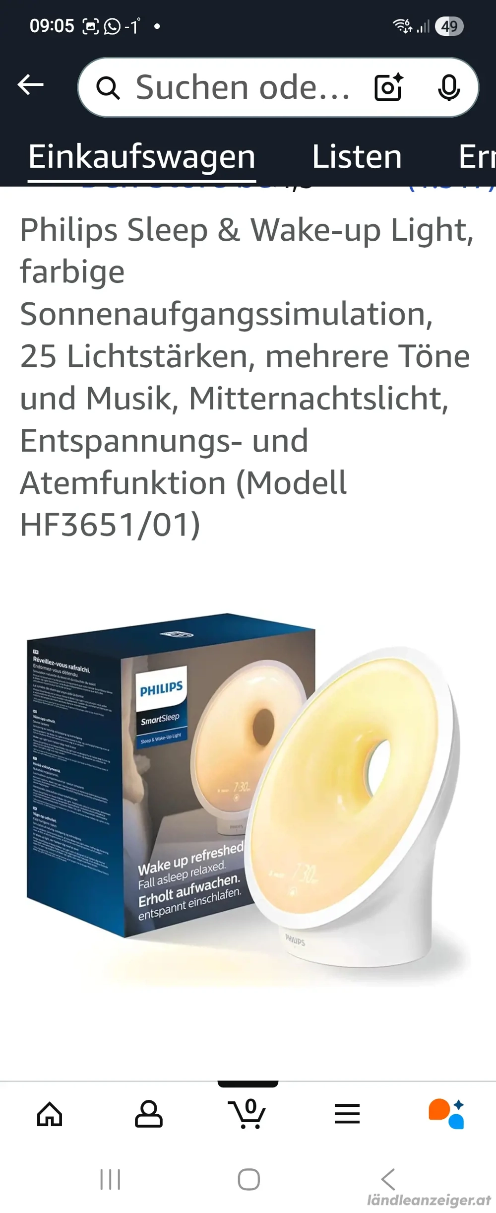 Philips Sleep & Wake-up Light