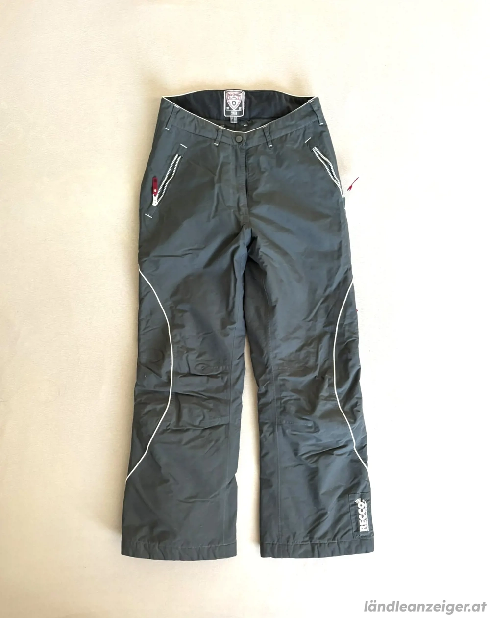 Skihose grau, Gr. 36-38 Schihose