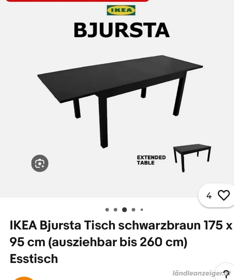 Tisch zu verschenken