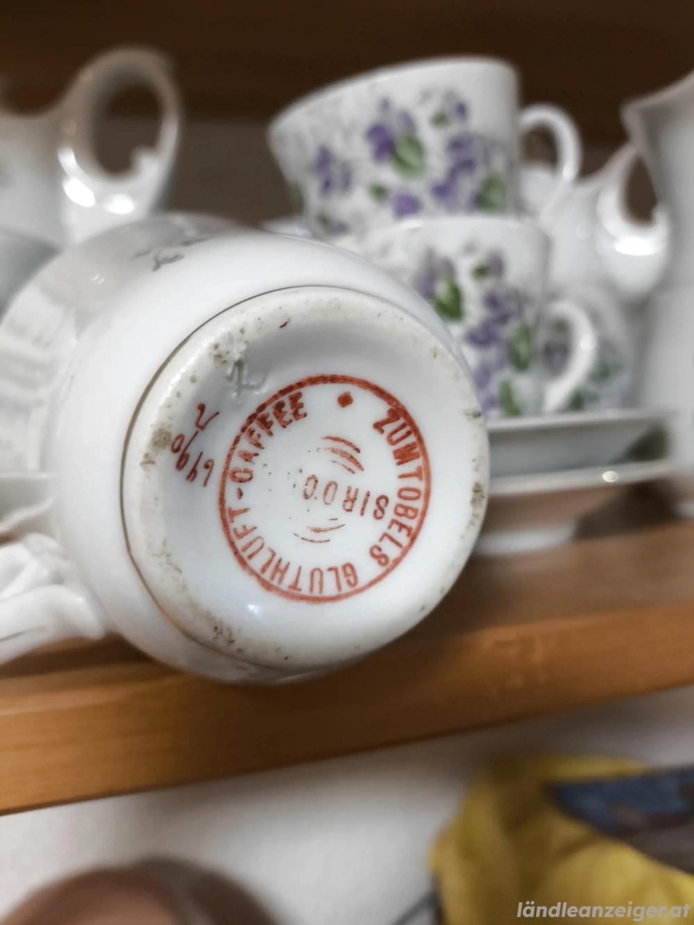 RESERVIERT..  Ca. 100jähriges "Zumtobel Kaffee Service" komplett ... Preis VHB 