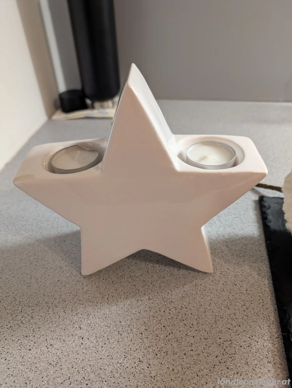 Dekostern mit Teelichter