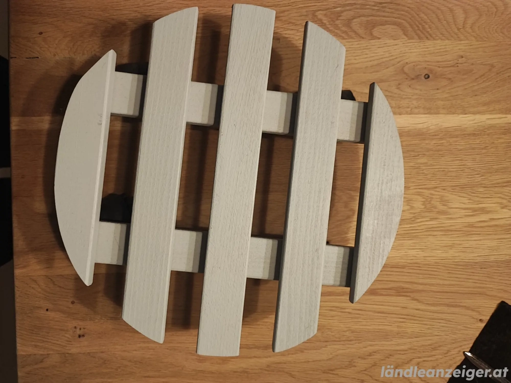 Pflanzenroller hellgrau 