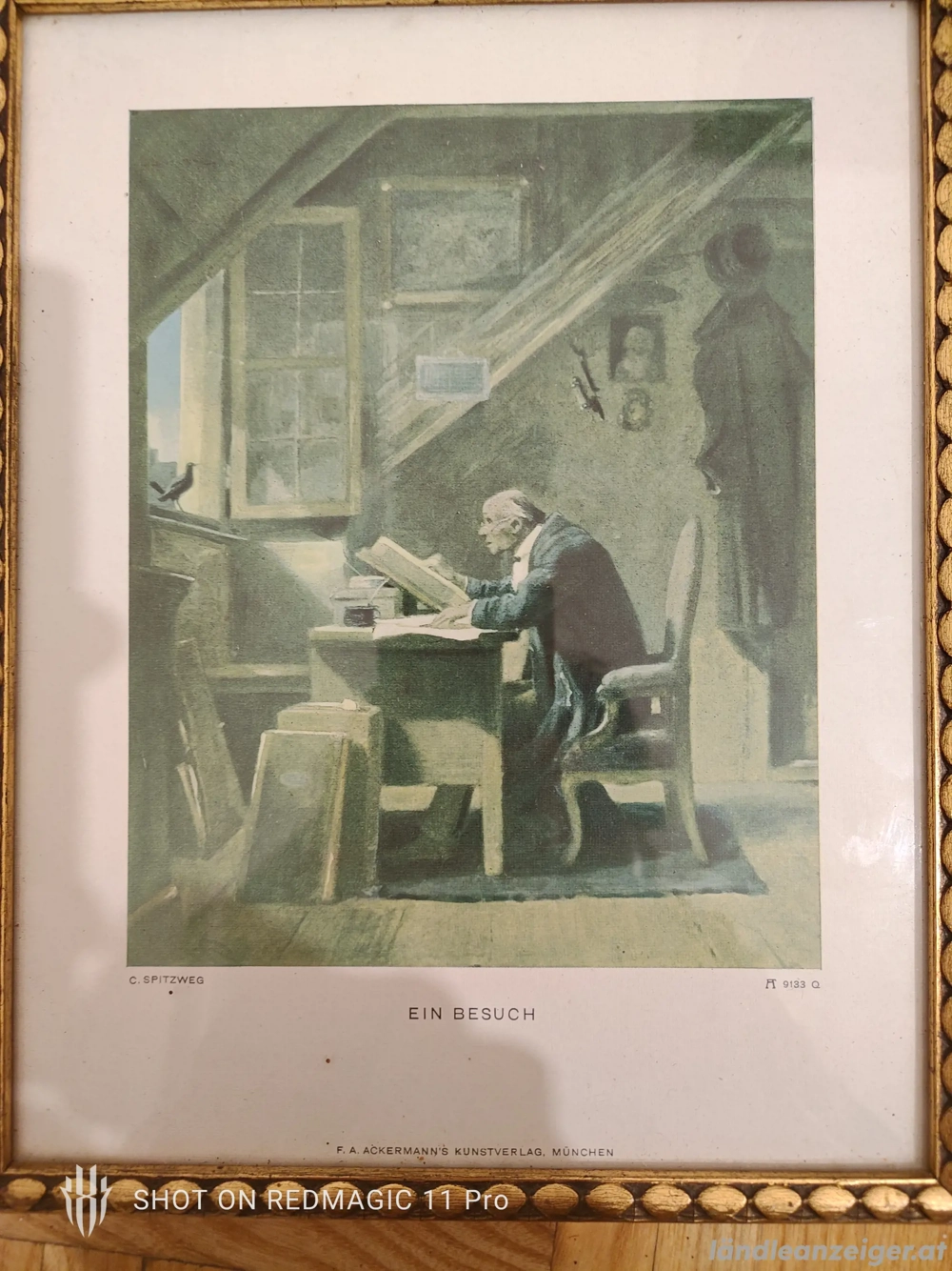 Carl Spitzweg Ein Besuch (1920-1930)