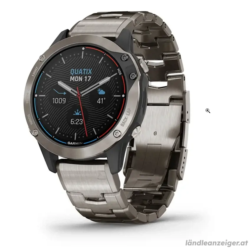 Garmin QUATRIX6 Titanium Smartwatch   enorm reduzierter ABVERKAUF