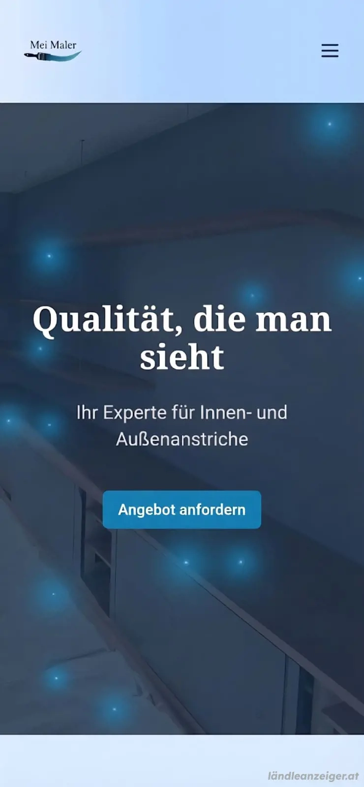 Moderne Homepage für Kleinbetriebe (Handy passend & Unkompliziert)