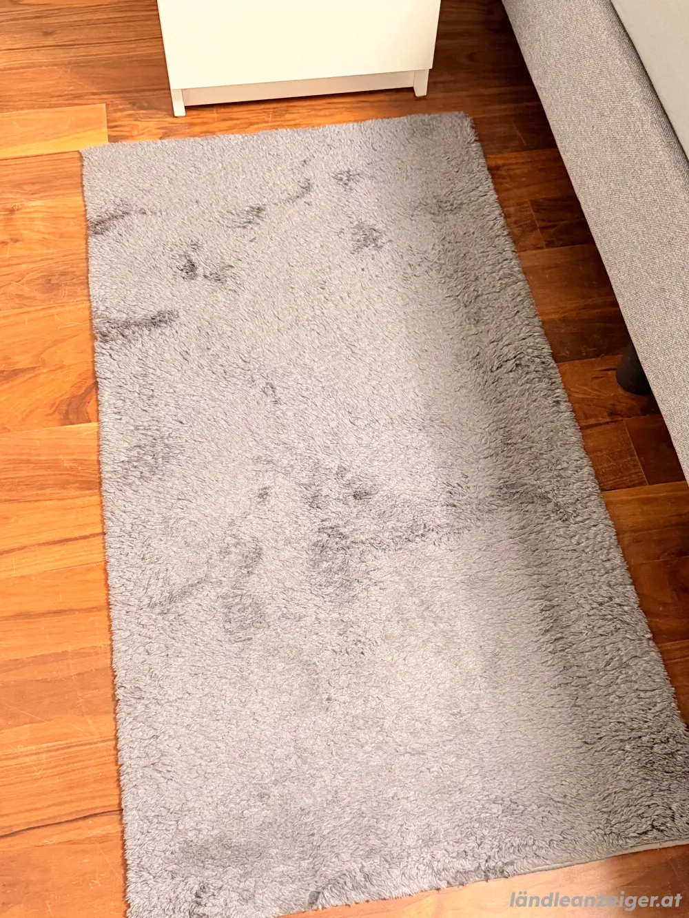 Teppich Grau 60x110cm 2 Stück