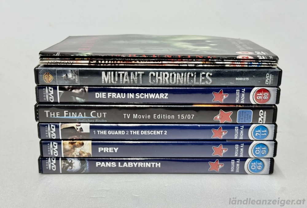 DVD Set: Horror Filme Zu Verkaufen