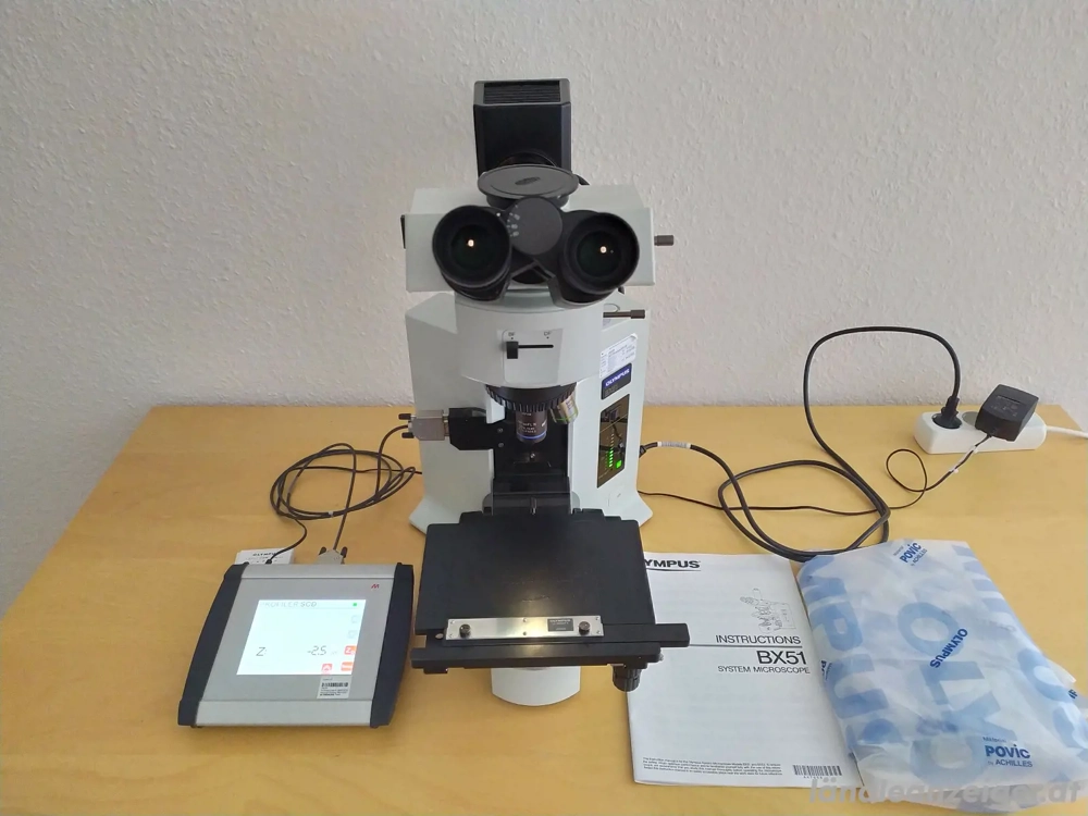 Olympus BX51TRF Mikroskop mit Auflicht- und Z-Achsen
