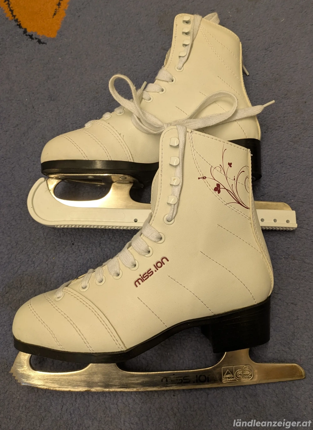 Schlittschuhe für Mädchen Gr. 35 weiss