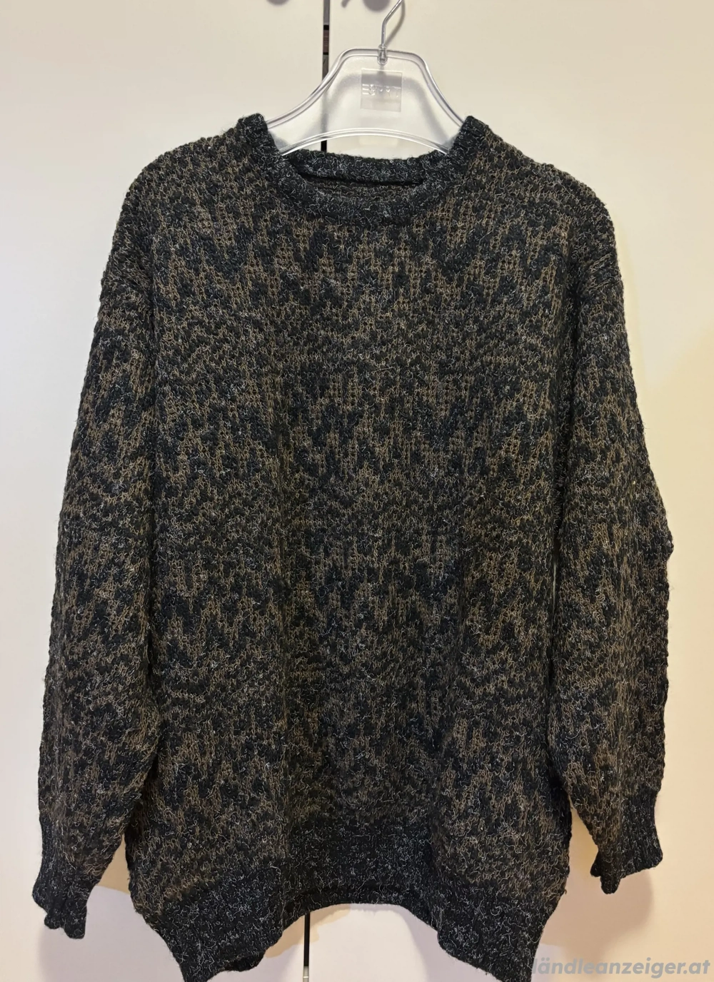 Herren Pullover braun schwarz