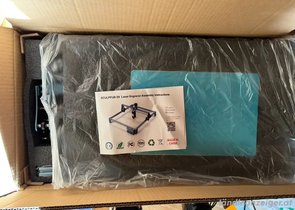 SCULPFUN S9 Lasergravierer   NEU & OVP