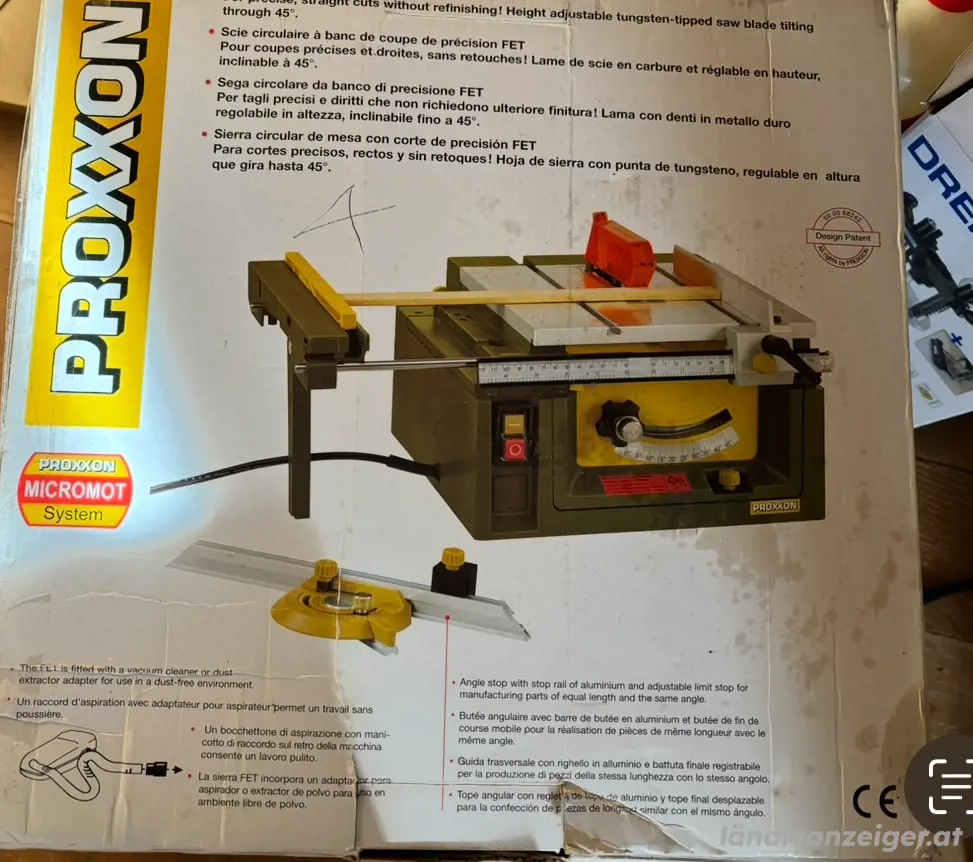 Proxxon Feinschnitt-Tischkreissäge FET   NEU & OVP