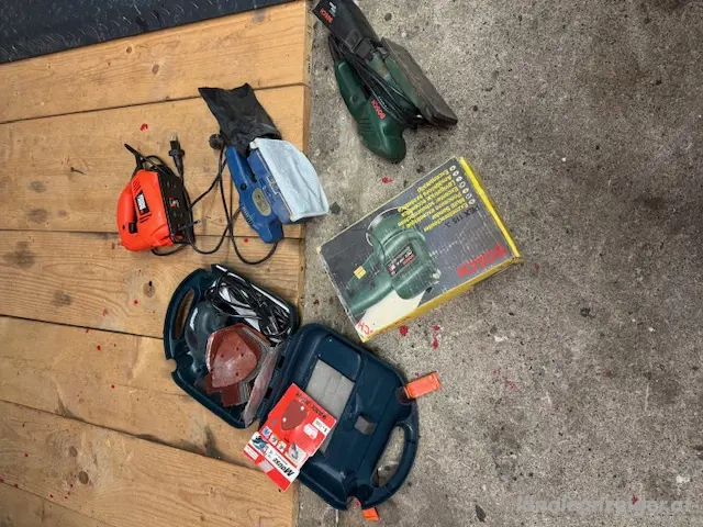 Stichsäge - Schleifmaschine - Exzenterschleifer - Maus