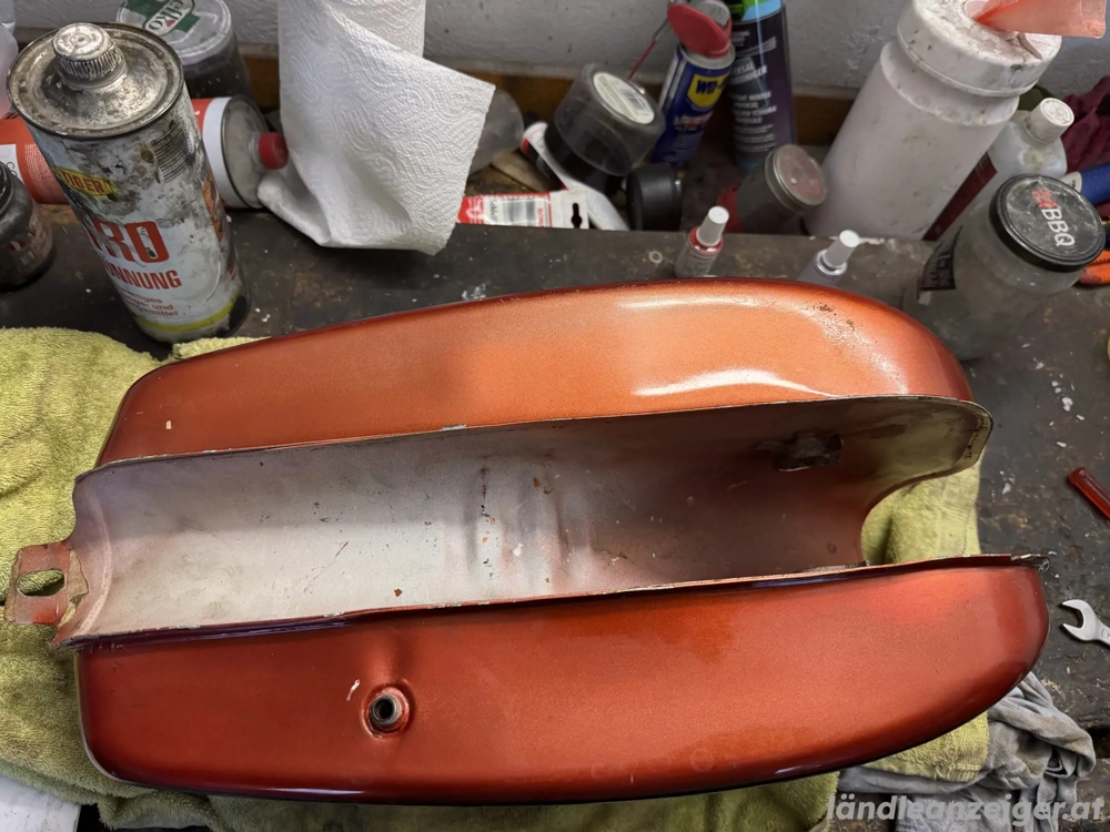 Zündapp Tank ks50 Typ 530 in Gold orange