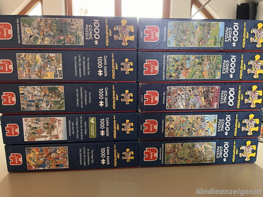 Jan van Haasteren Puzzle Sammlung - 1000 Teile
