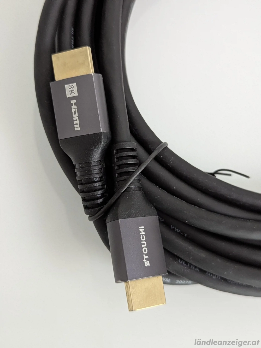 Stouchi 8K 7,5m HDMI Kabel,CL3 In Wall Plenum-Rated High Speed Ultra HD 48Gbps Kabelunterstützung 8K