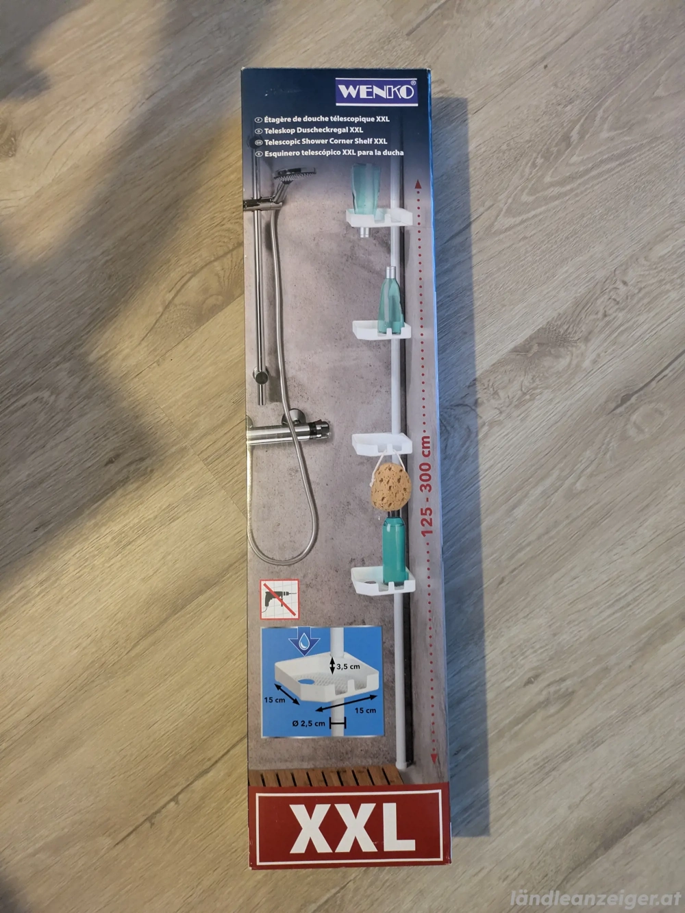 Duscheckregal XXL Wenko