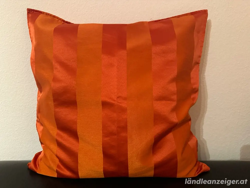 3 Kissenhüllen 50 x 50 cm - Wendekissen-Hülle