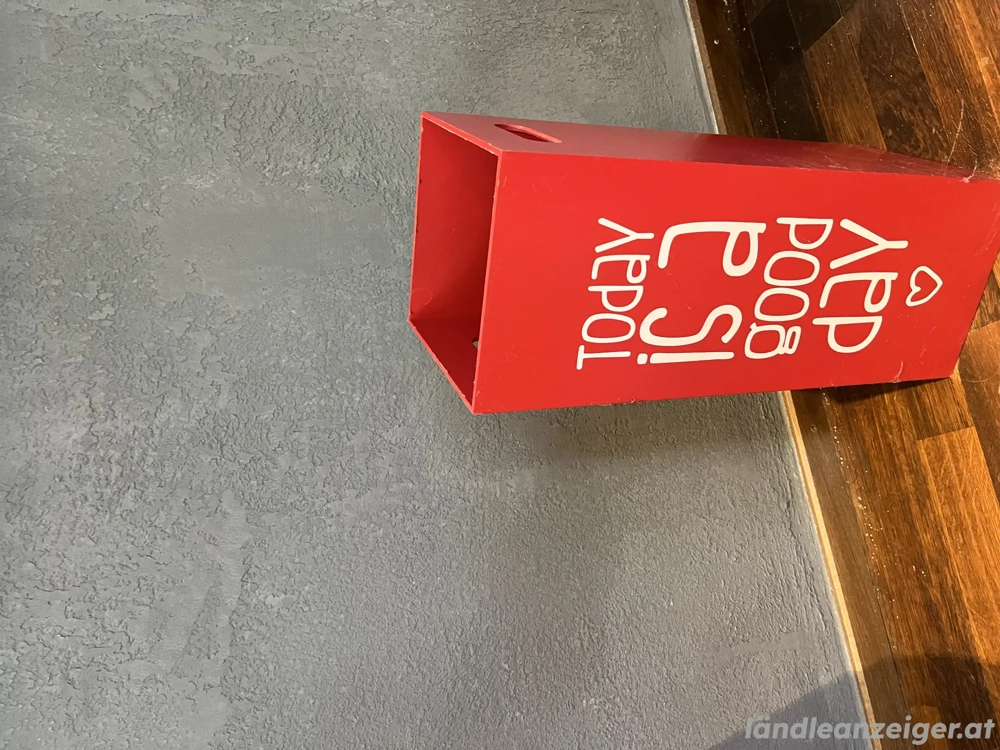 Schirmständer in rot 