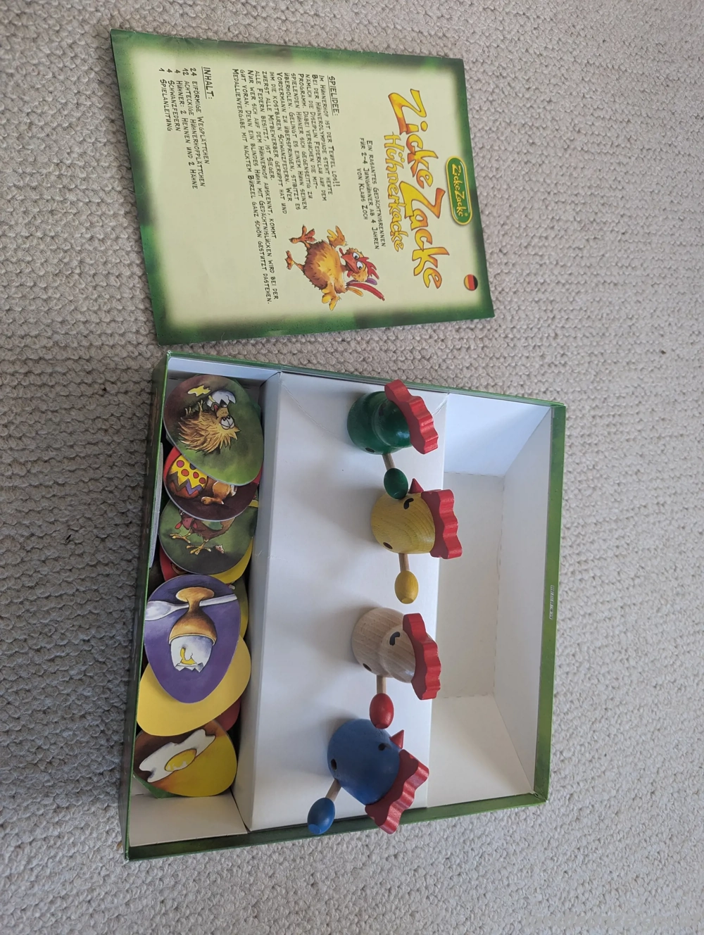 Zicke Zacke Hühnerkacke Spiel