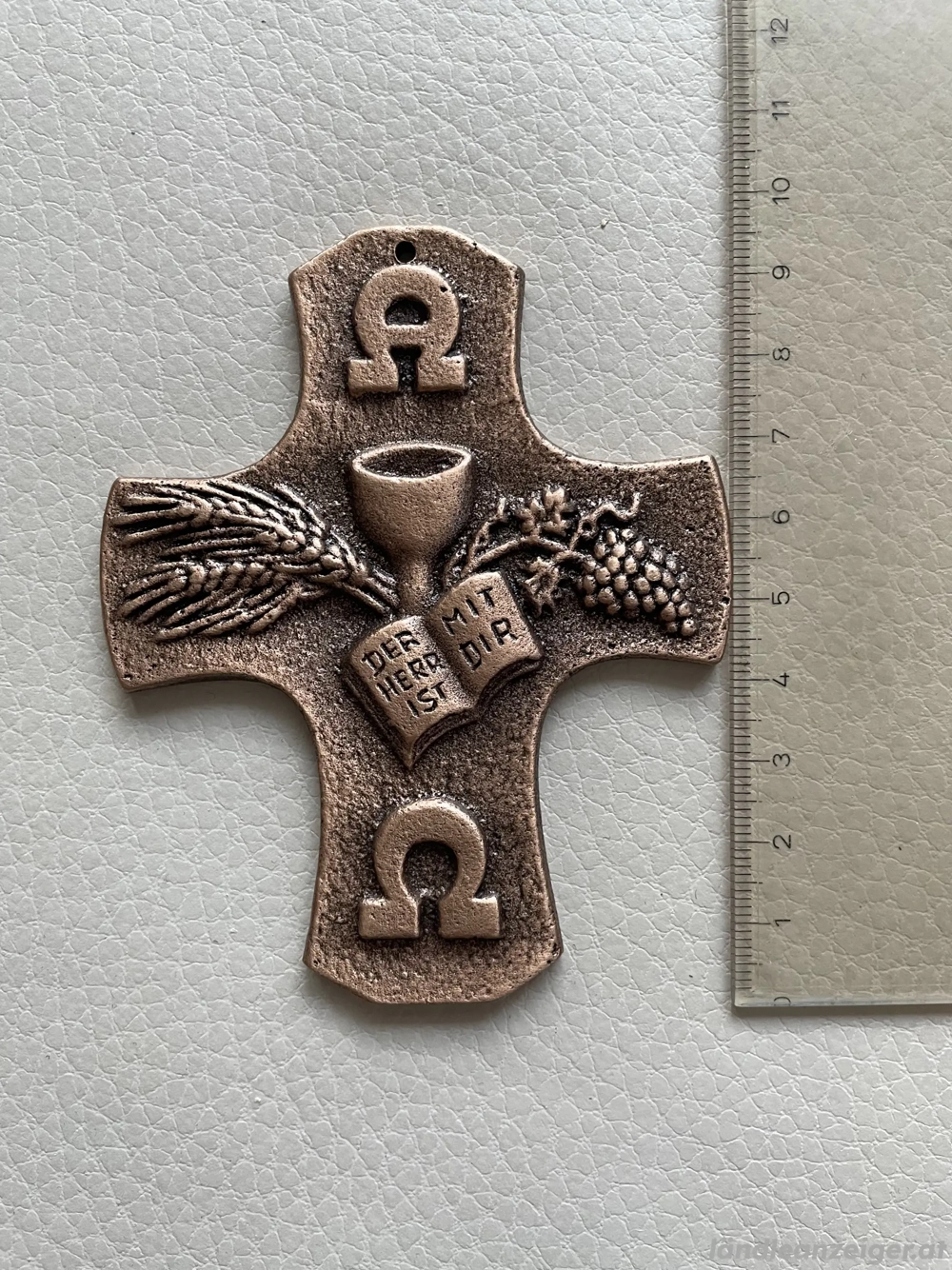 Bronzekreuz für Erstkommunion