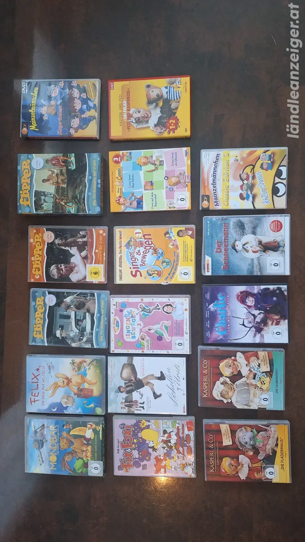 DVDs Kinderfilme, Dokumentationen, Spielfilme