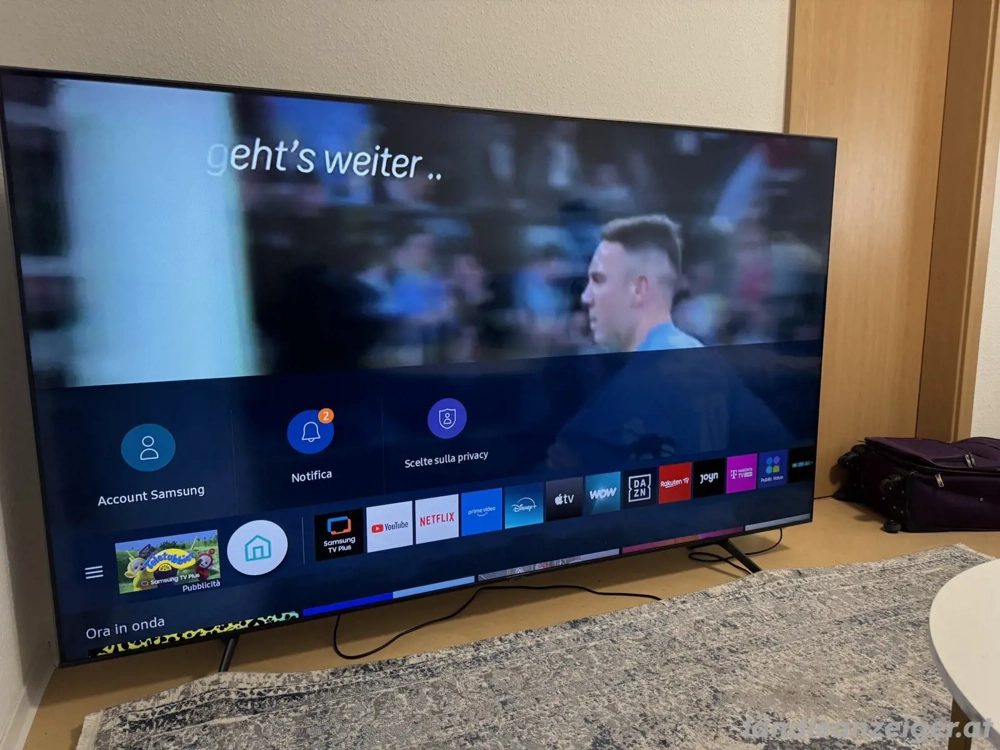 Samsung  TV 86 zoll 4k Smart TV GU85AU7179U - Zustand- Schnäppchen!