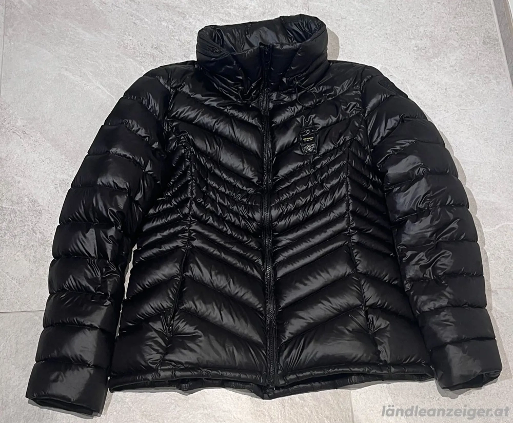 Blauer USA Daunenjacke schwarz Gr. 38   sehr guter Zustand