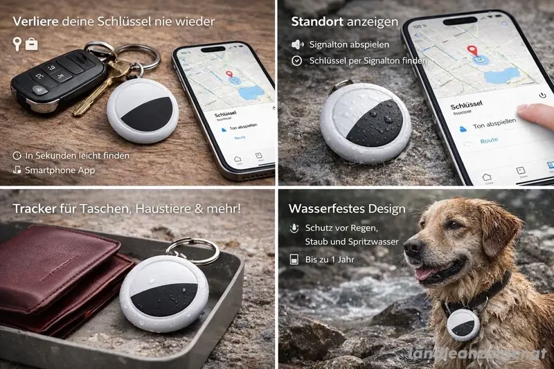 NEU: Bluetooth GPS Tracker   kompatibel mit Apple  Find My  (nur iOS)