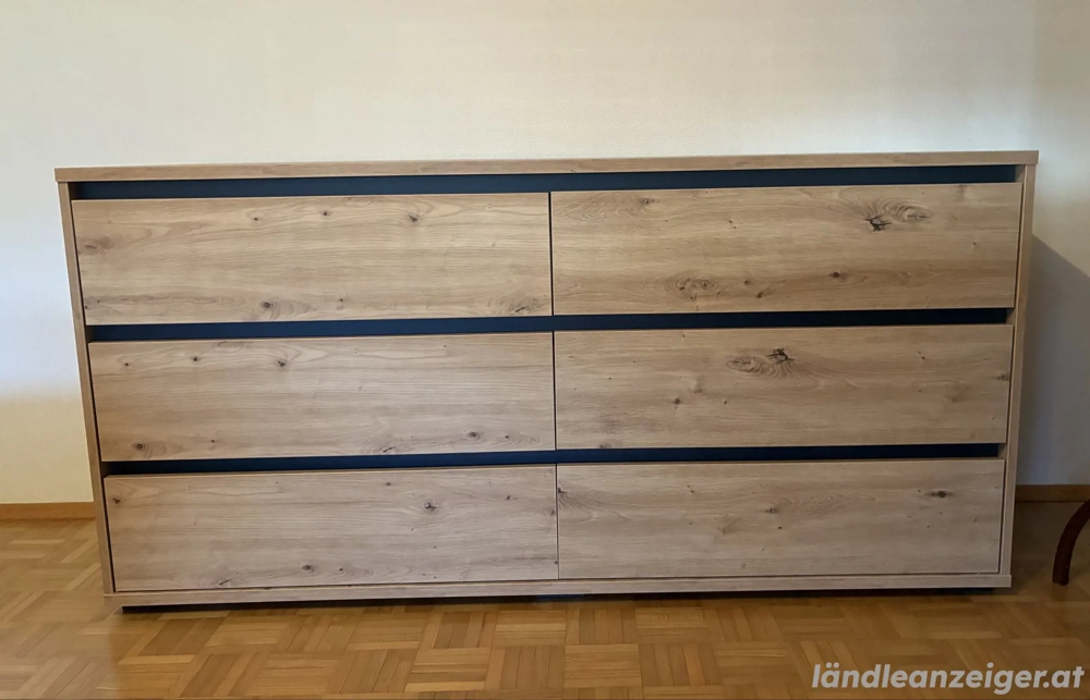 Kommode mit 6 Schubladen