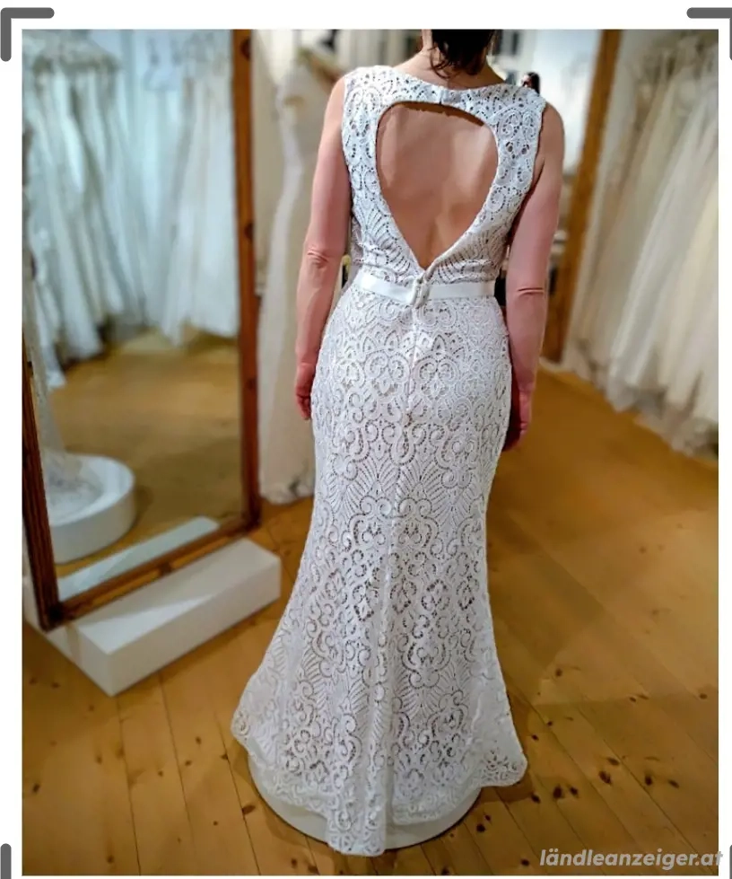 Brautkleid Größe 36  Ivory Spitze 