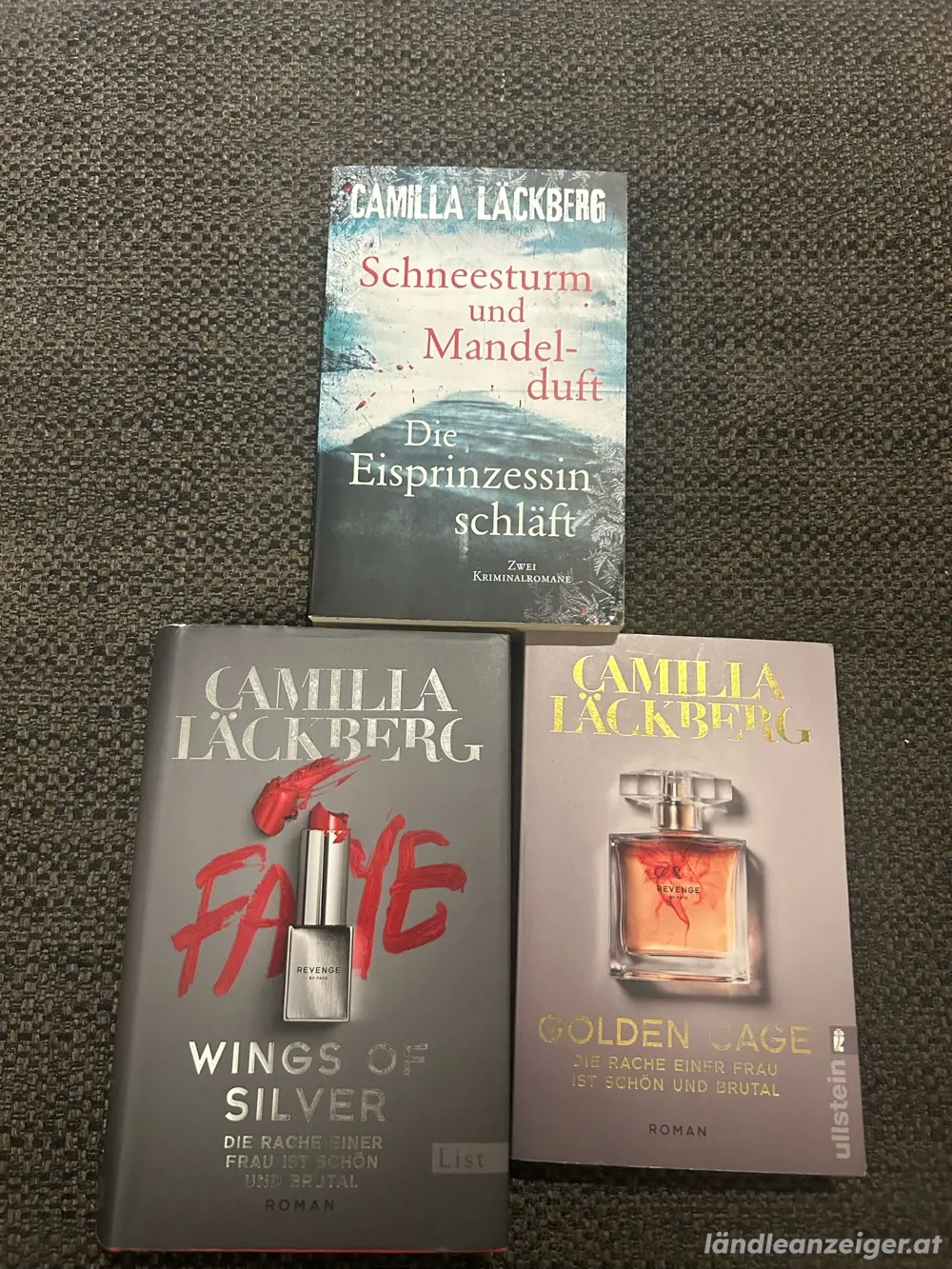 4 Krimis in 3 Büchern, Camilla Läckberg