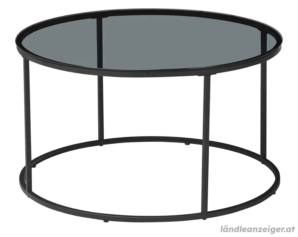 Rauchglastisch - Couchtisch