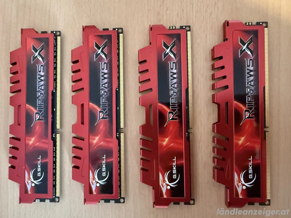 Arbeitsspeicher G.Skill RAM 4 Stk. G.Skill F3-12800CLS-8GBXL DDR 3 RAM a 8 GB = 32 GB Total