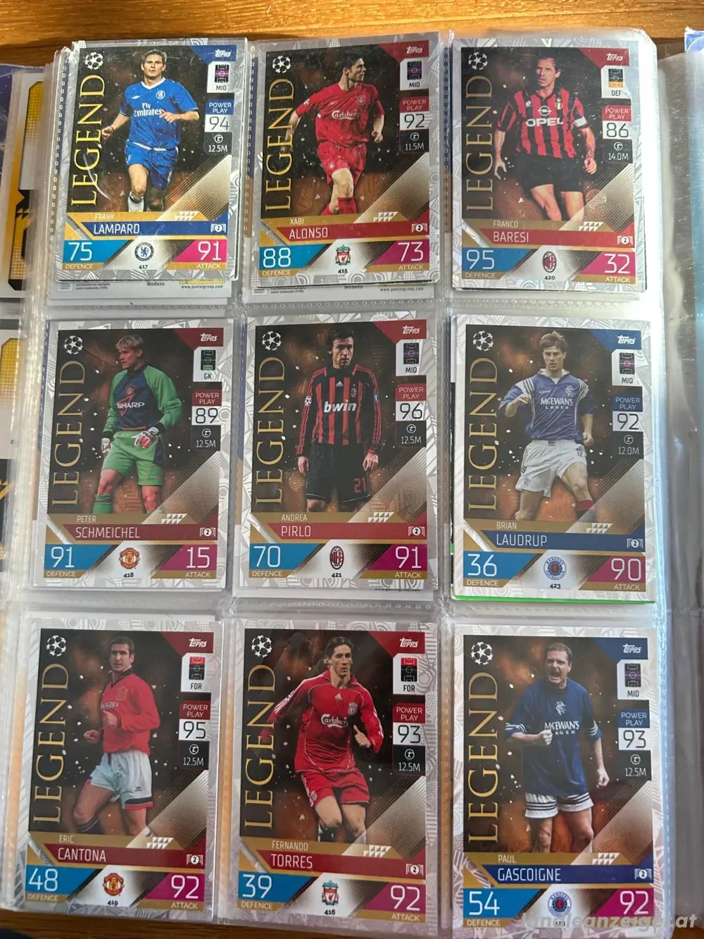 Match Attax Fußballbuch