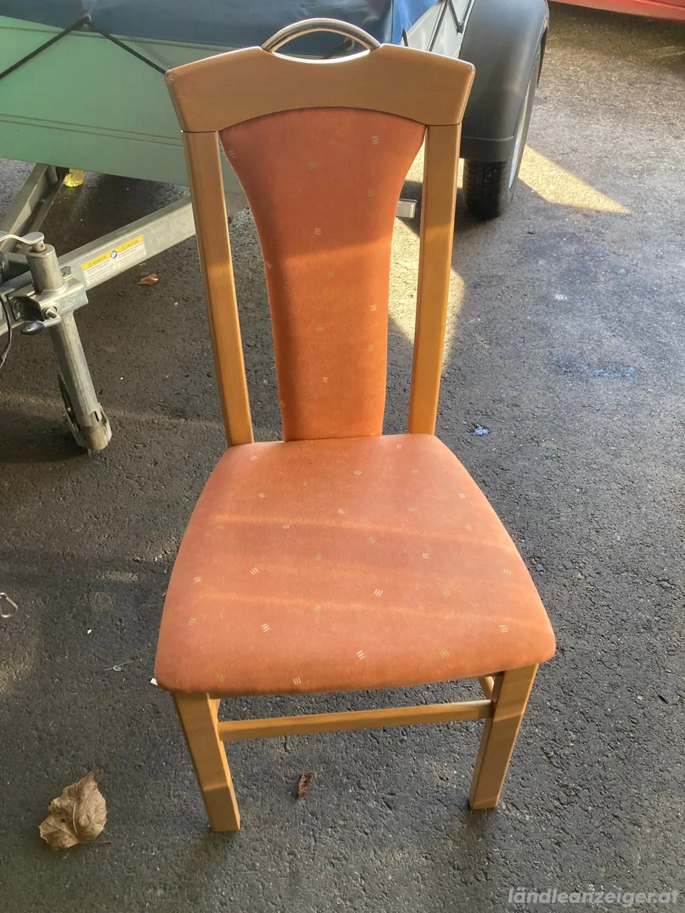 2 Stk Sessel Stühle gepolstert 