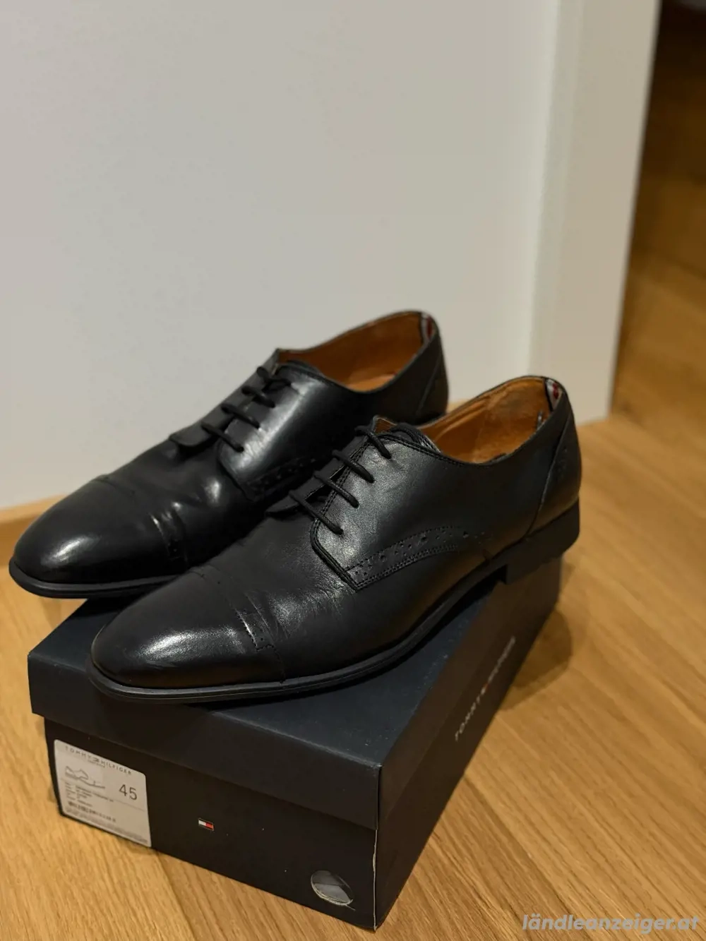 Tommy Hilfiger - Herren Lederschuhe | Gr. 45