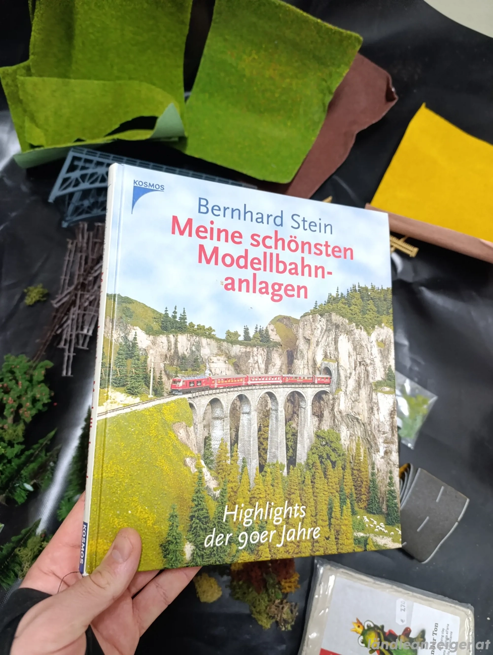 H0 Eisenbahn Baustoffe und Buch