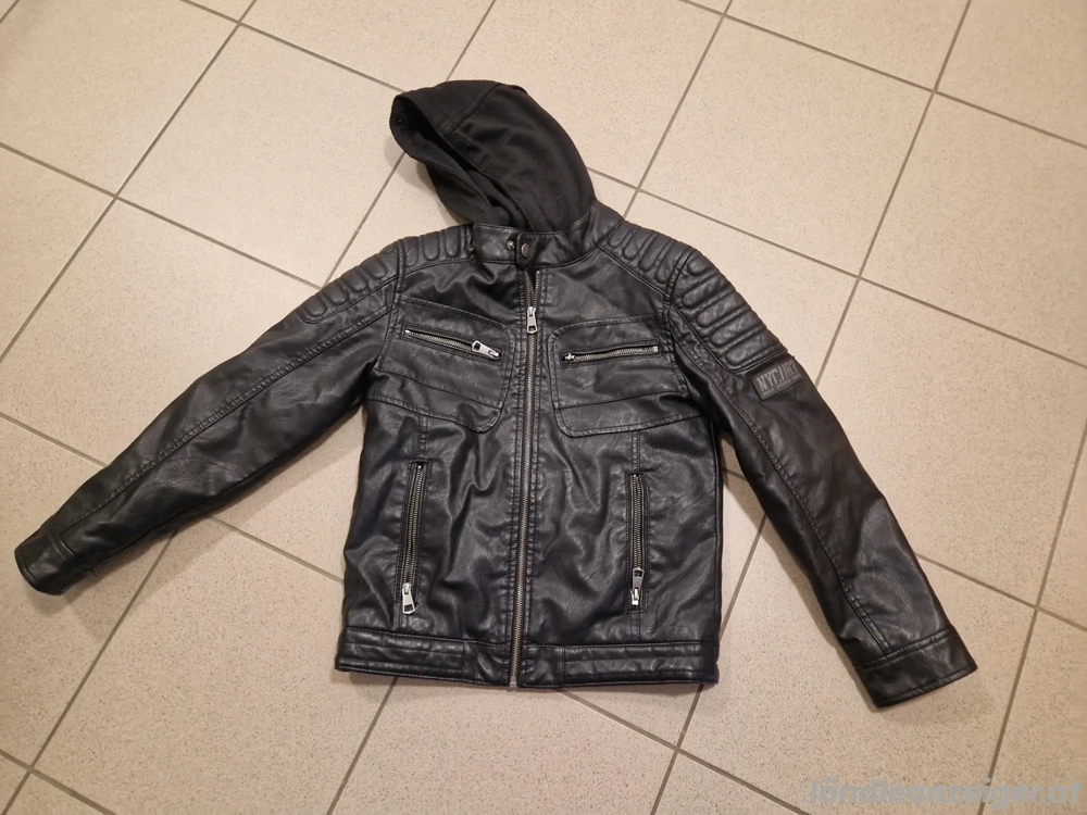 Lederjacke 